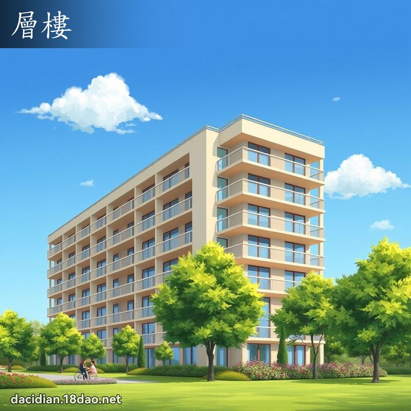 層樓 - 國語大辭典配圖