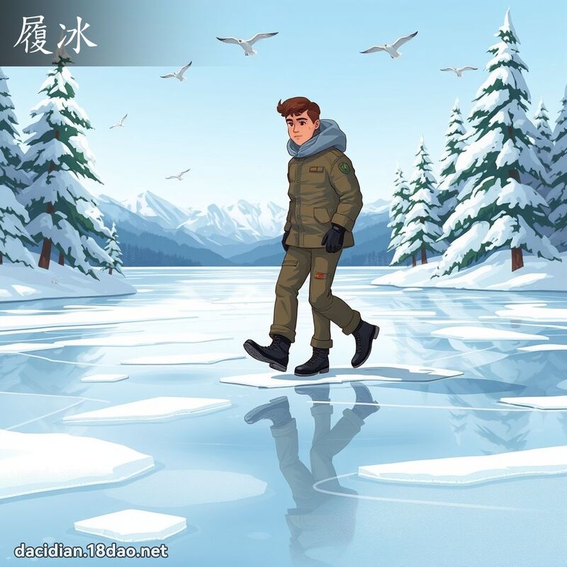 履冰 - 國語大辭典配圖