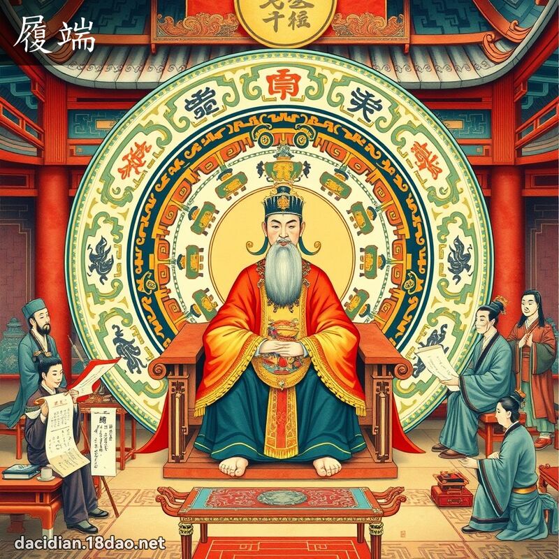 履端 - 国语大辞典配图