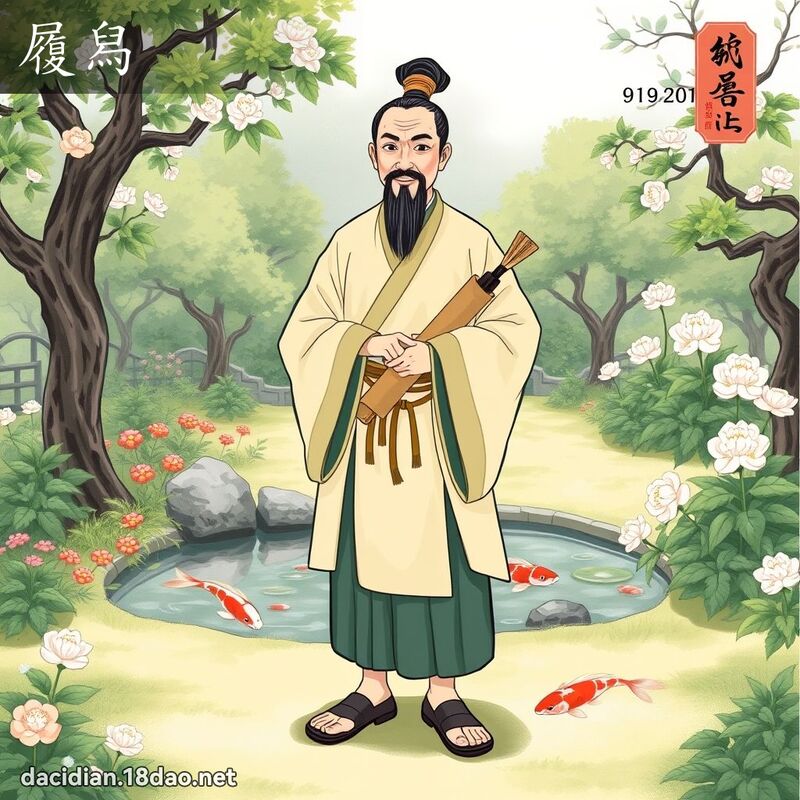 履舄 - 国语大辞典配图