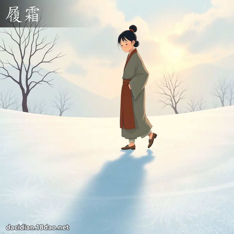履霜 - 国语大辞典配图