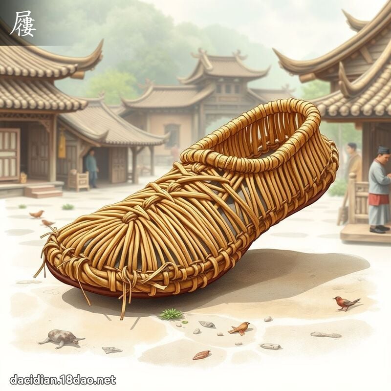 屨 - 國語大辭典配圖