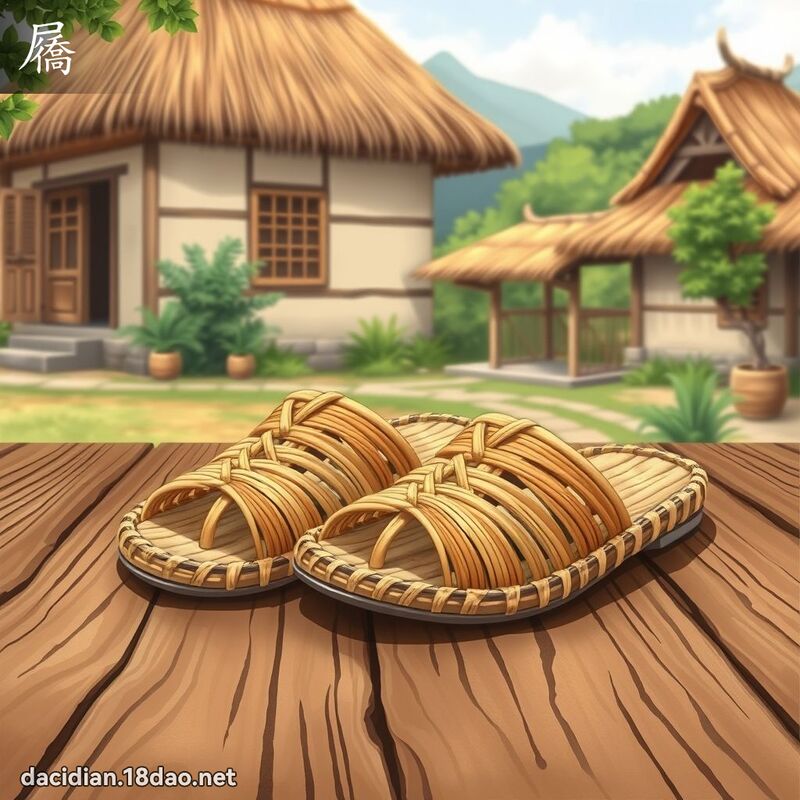 屩 - 国语大辞典配图