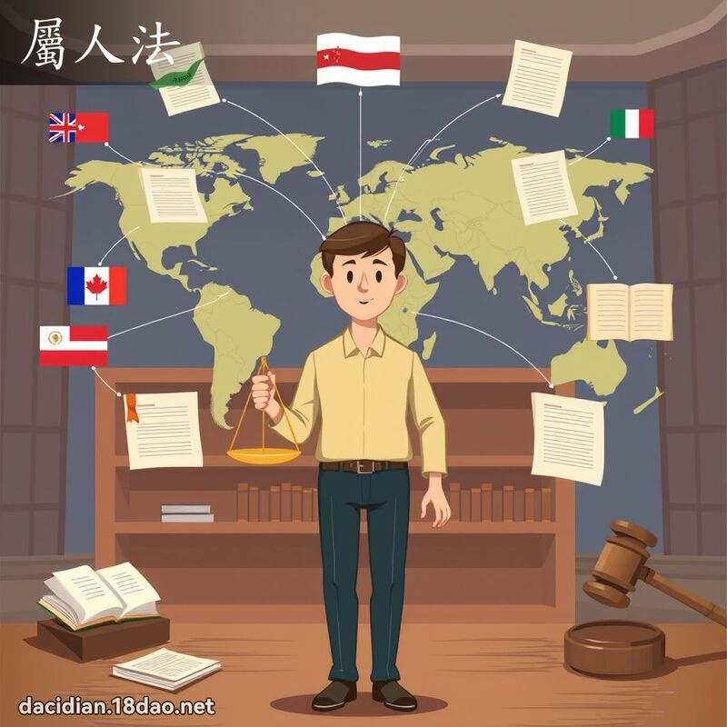 属人法 - 国语大辞典配图