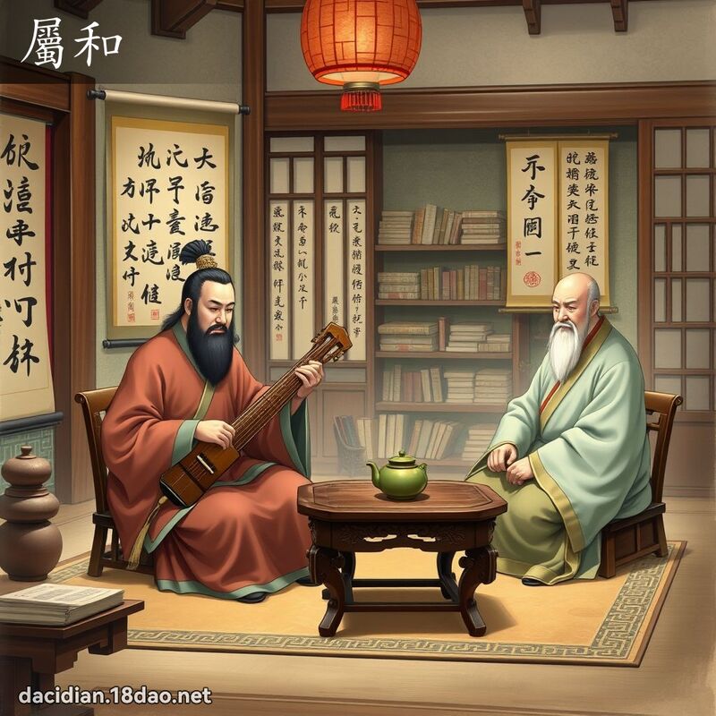 属和 - 国语大辞典配图