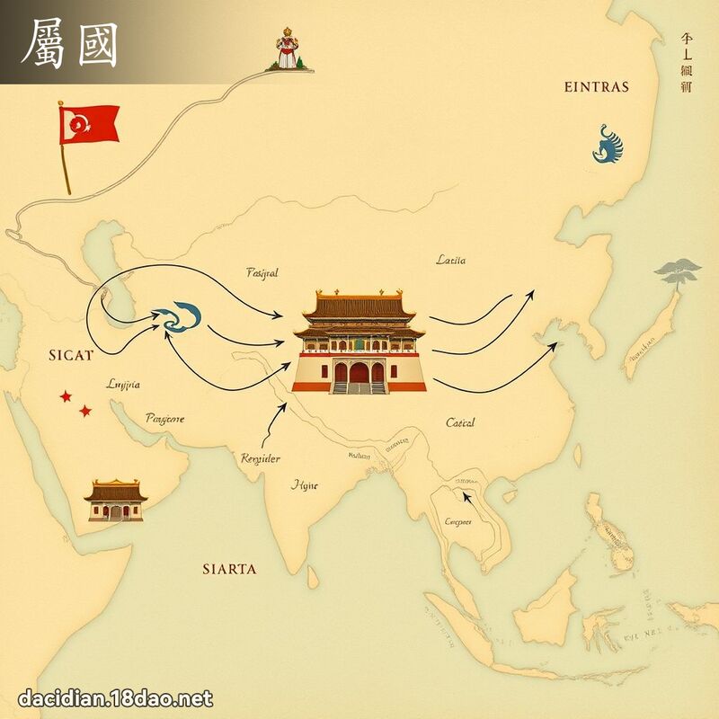 屬國 - 國語大辭典配圖