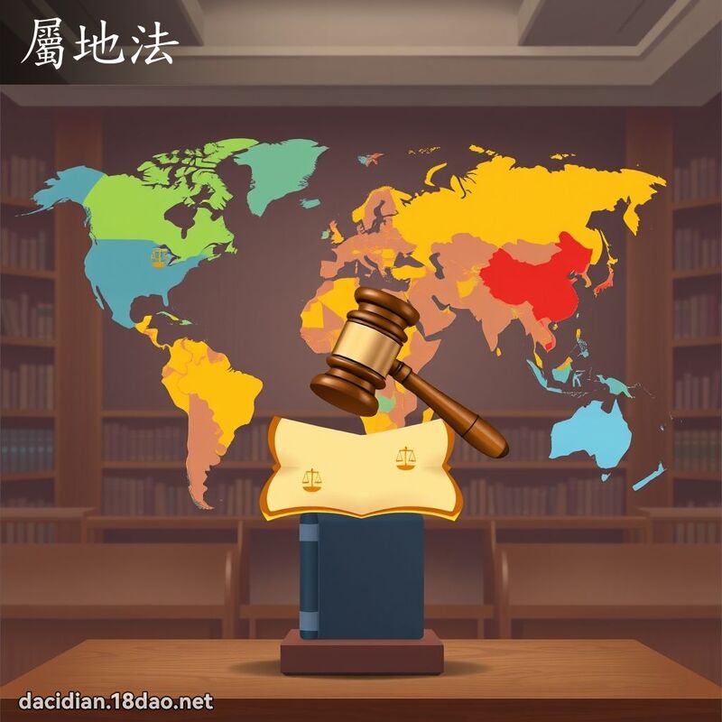 屬地法 - 國語大辭典配圖