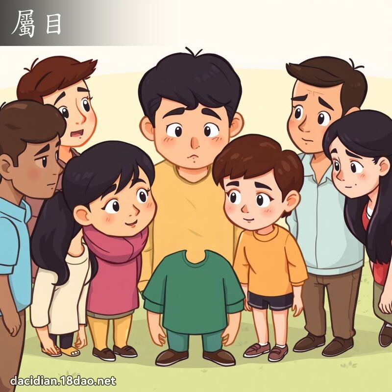 属目 - 国语大辞典配图