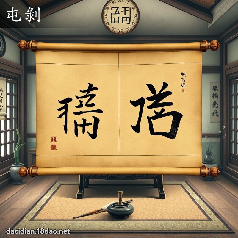 屯剝 - 國語大辭典配圖