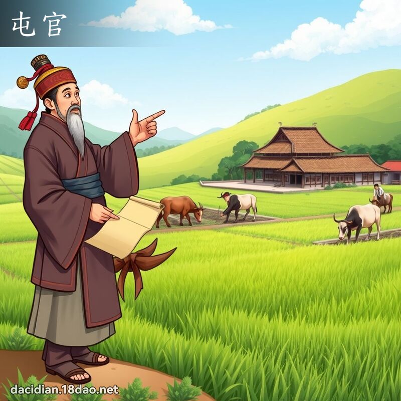 屯官 - 國語大辭典配圖