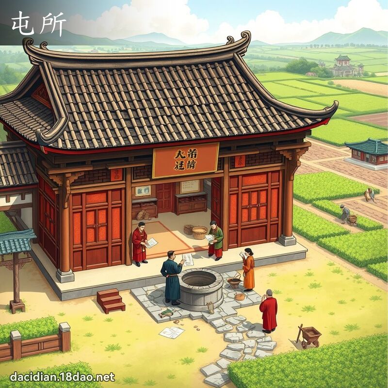 屯所 - 國語大辭典配圖
