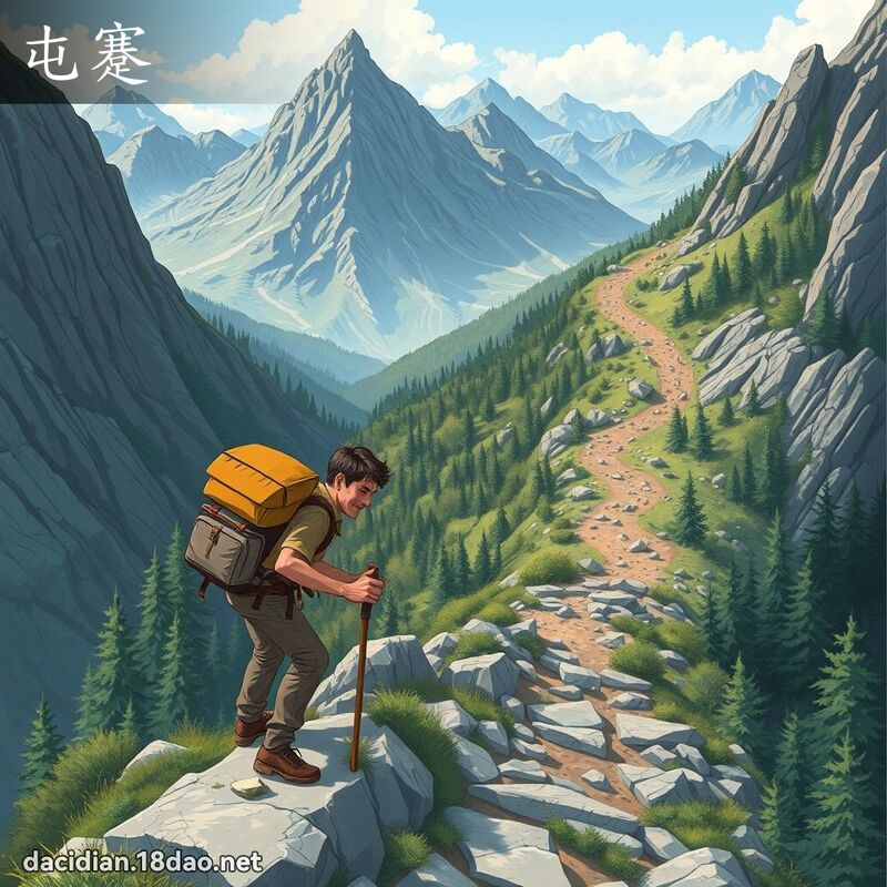 屯蹇 - 國語大辭典配圖