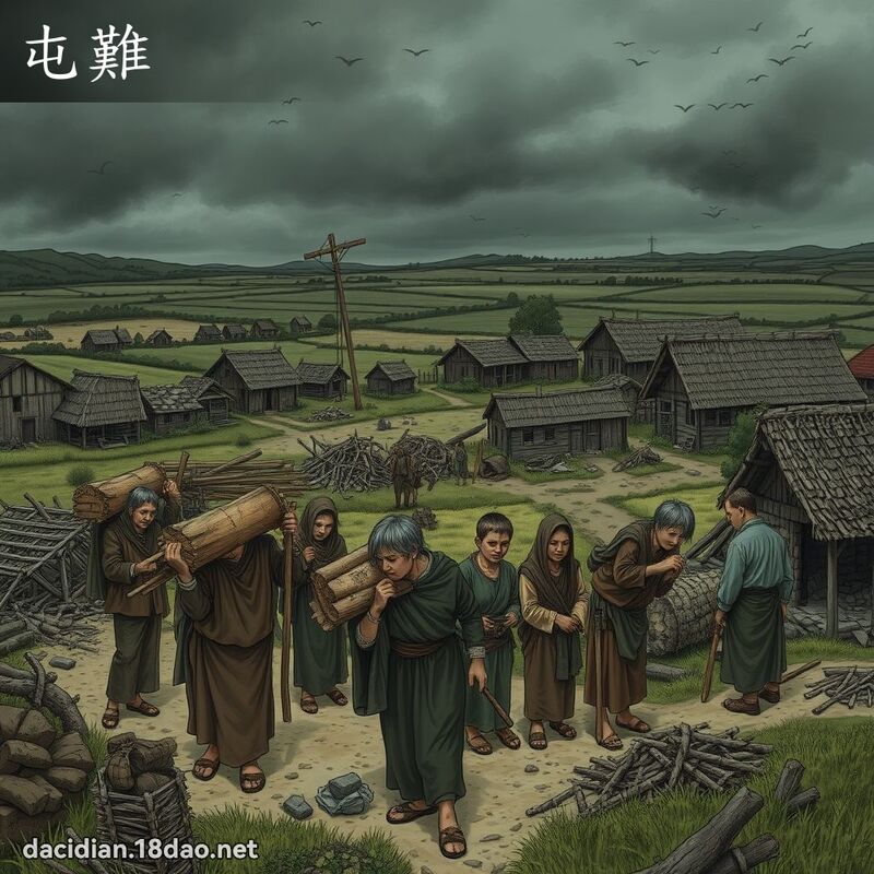 屯難 - 國語大辭典配圖