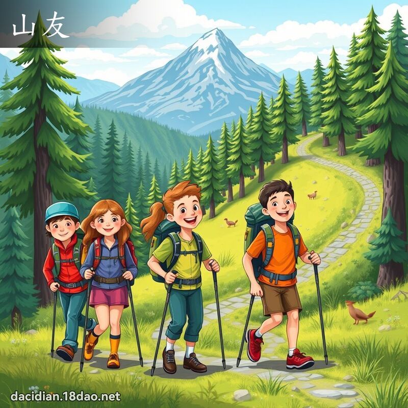 山友 - 国语大辞典配图