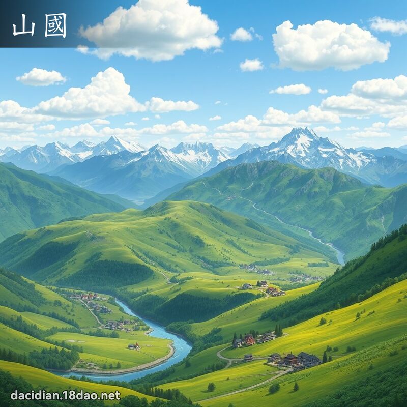 山国 - 国语大辞典配图