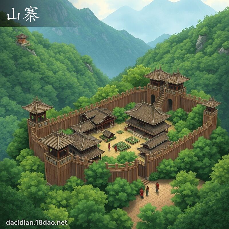 山寨 - 国语大辞典配图