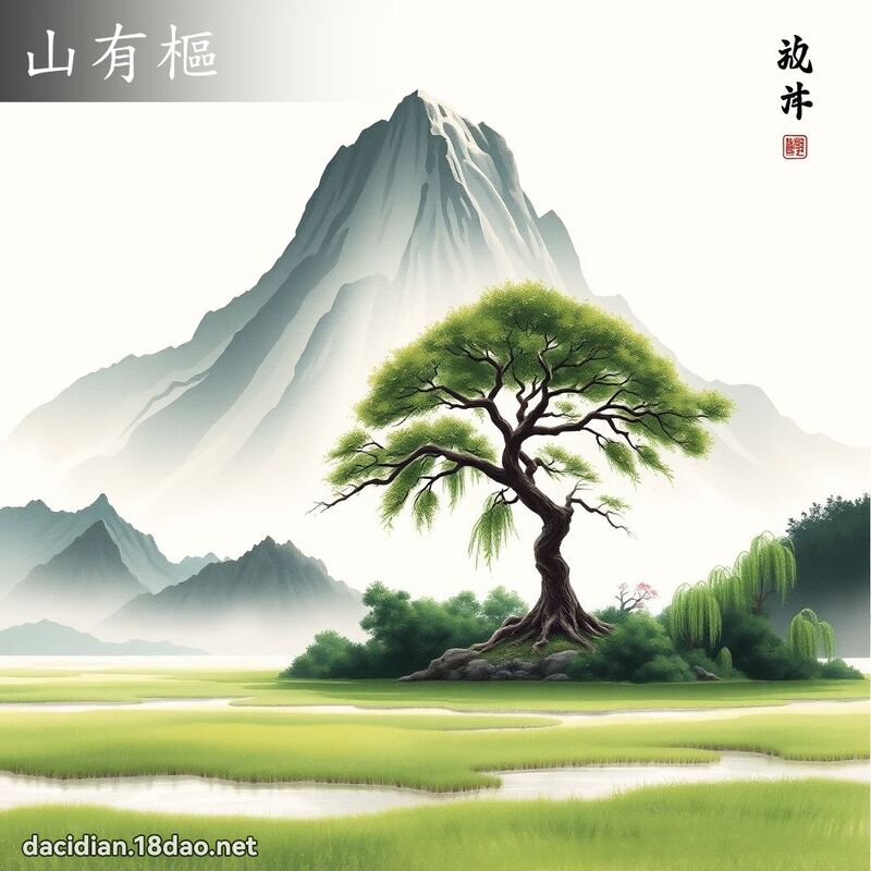 山有枢 - 国语大辞典配图