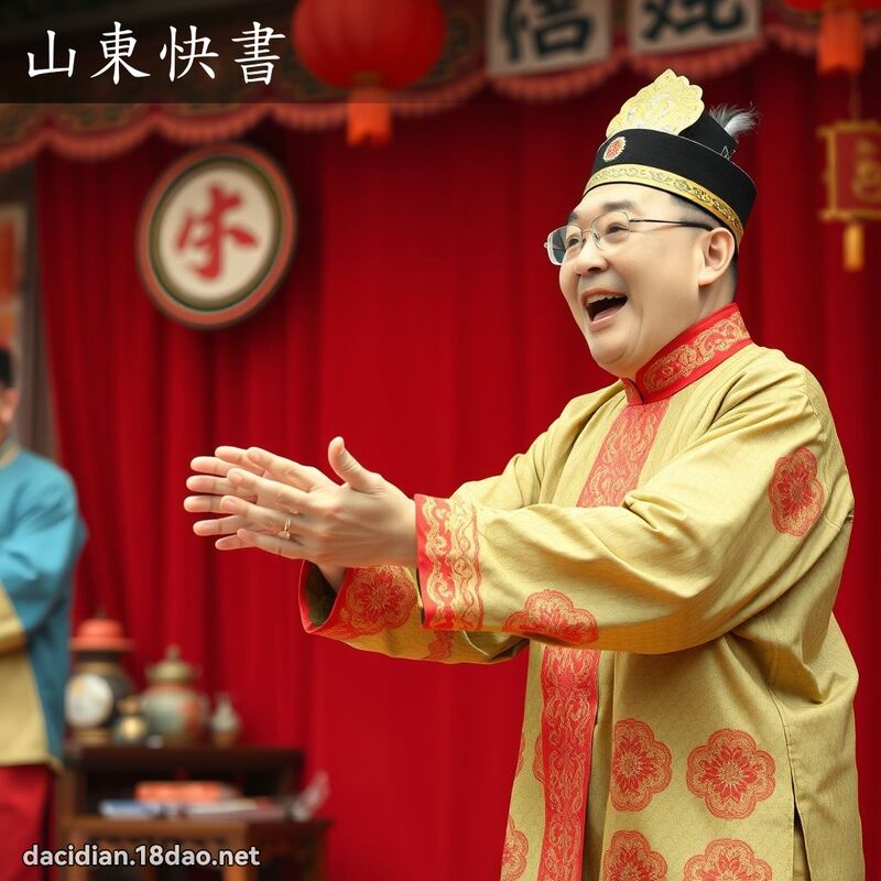 山東快書 - 國語大辭典配圖