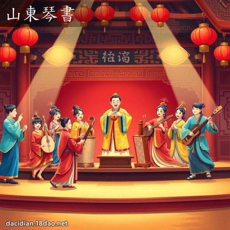 山东琴书 - 国语大辞典配图