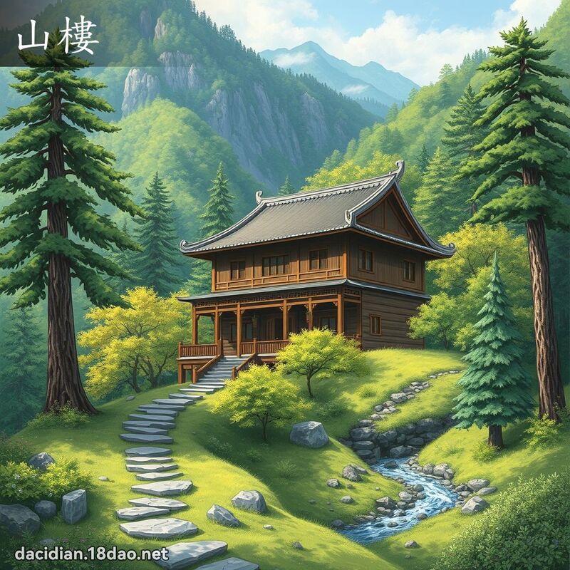 山楼 - 国语大辞典配图