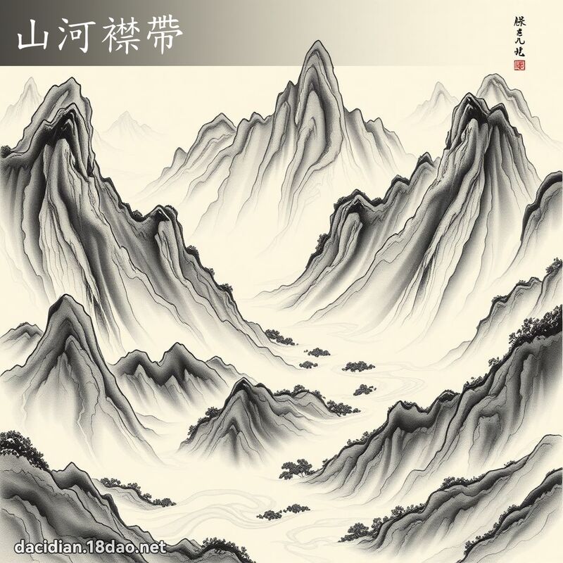 山河襟带 - 国语大辞典配图