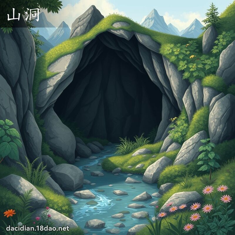 山洞 - 國語大辭典配圖