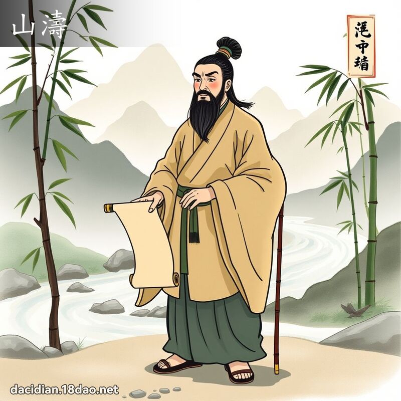 山濤 - 國語大辭典配圖