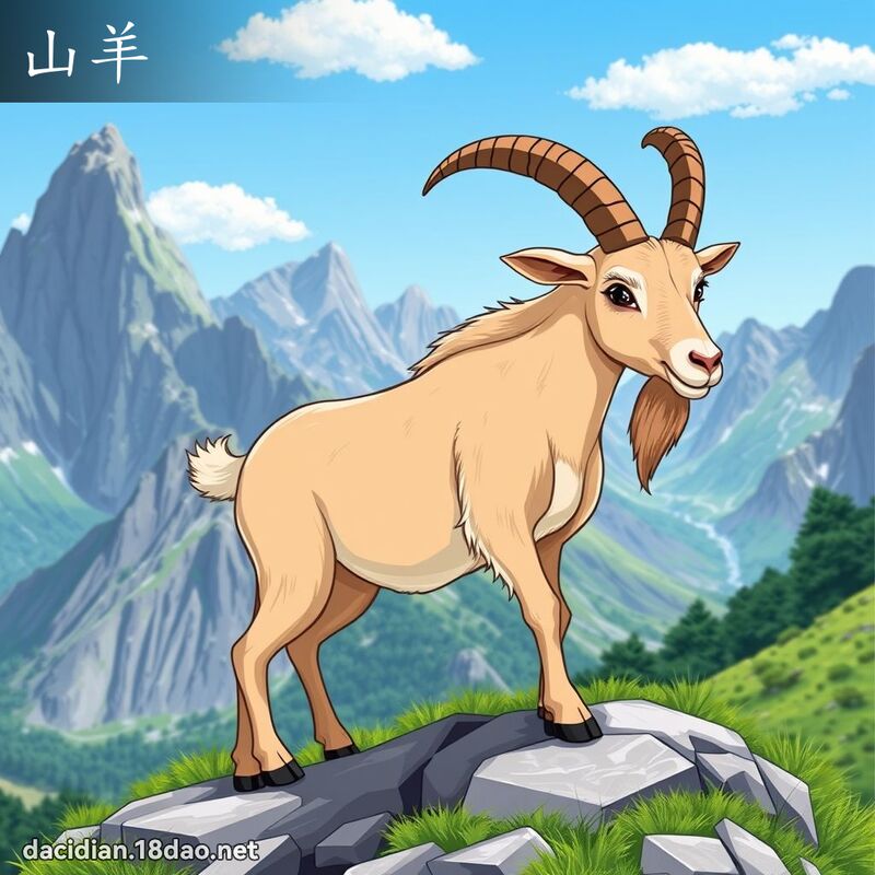 山羊 - 國語大辭典配圖