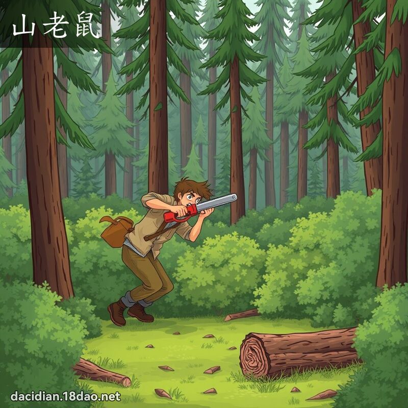 山老鼠 - 国语大辞典配图