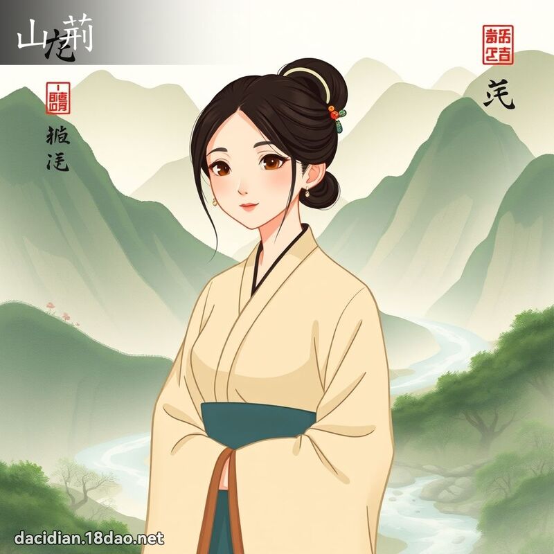 山荊 - 國語大辭典配圖