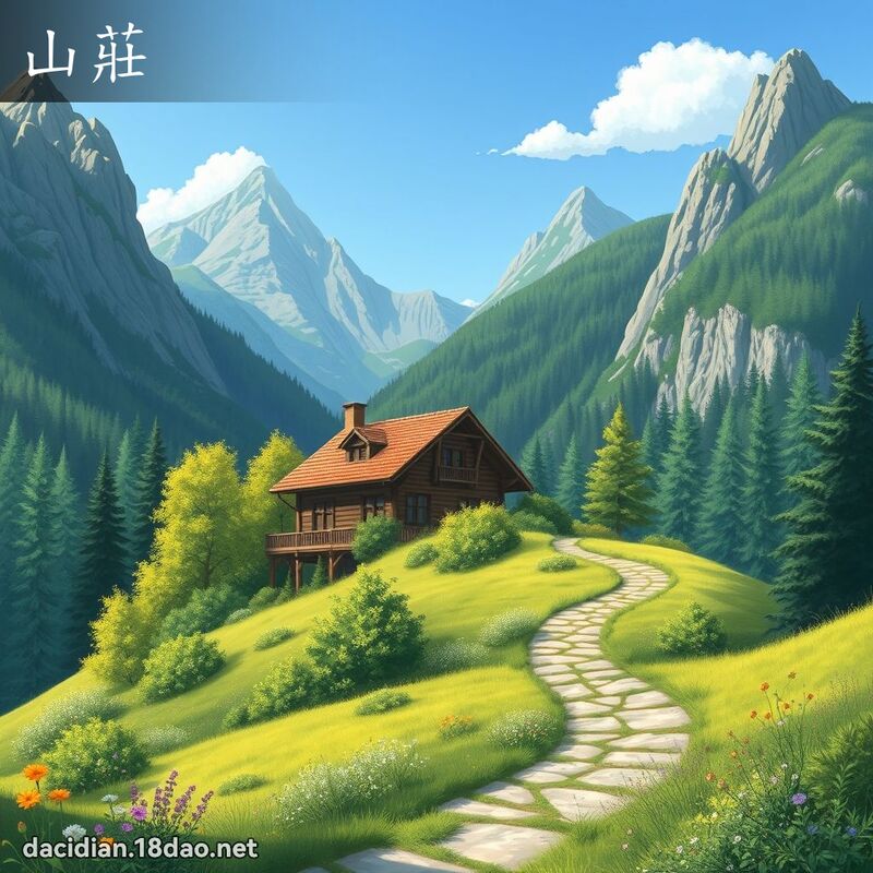 山莊 - 國語大辭典配圖