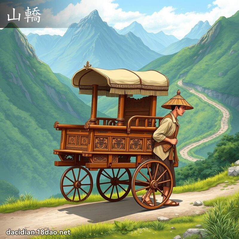 山轿 - 国语大辞典配图
