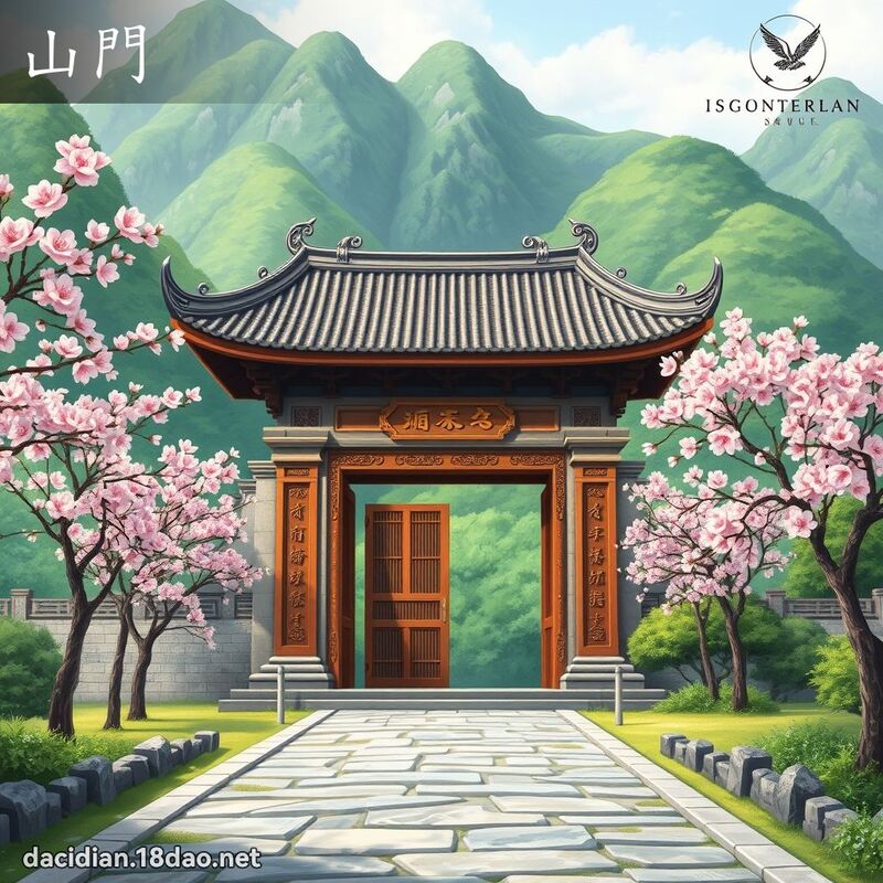 山门 - 国语大辞典配图