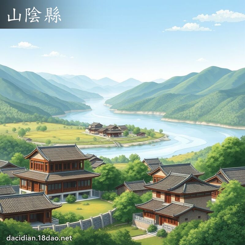 山阴县 - 国语大辞典配图