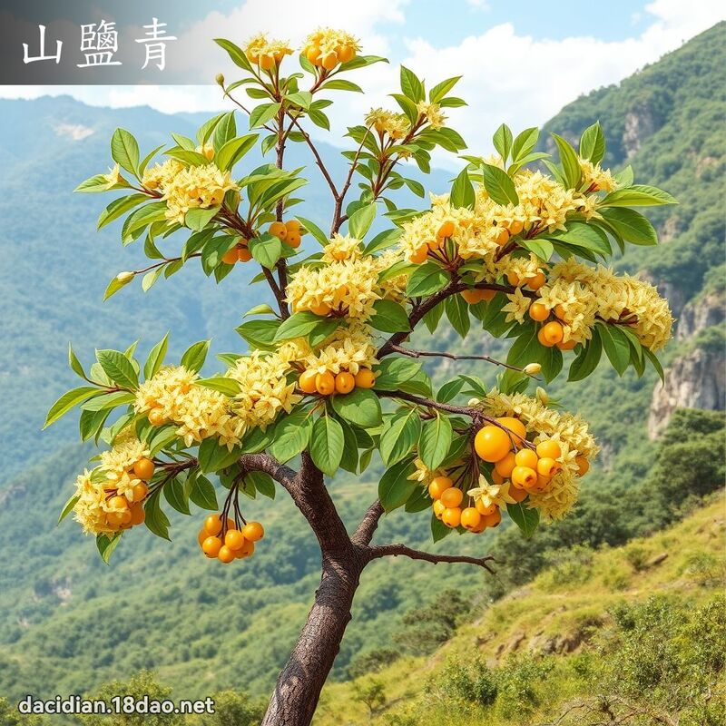 山鹽青 - 國語大辭典配圖