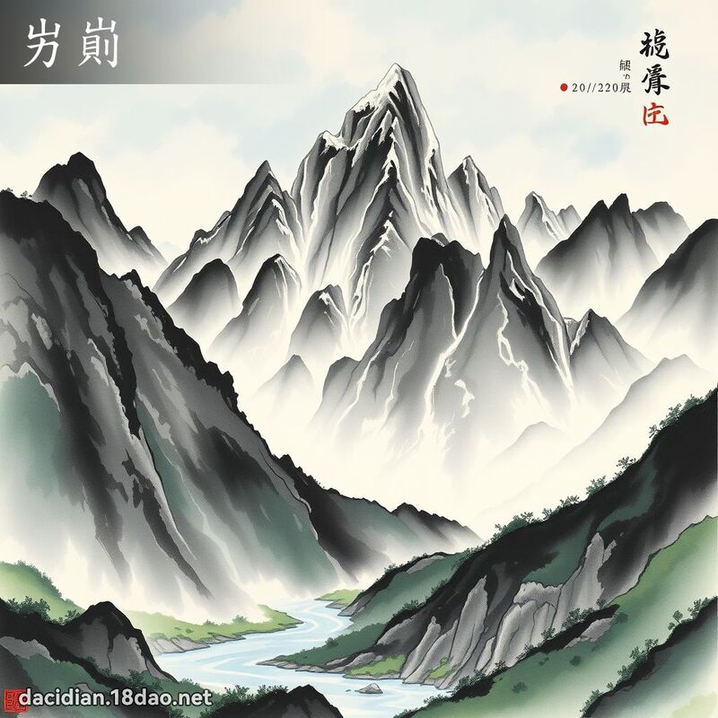 屴崱 - 国语大辞典配图