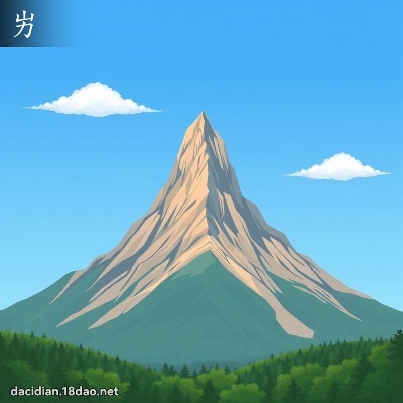 屴 - 國語大辭典配圖