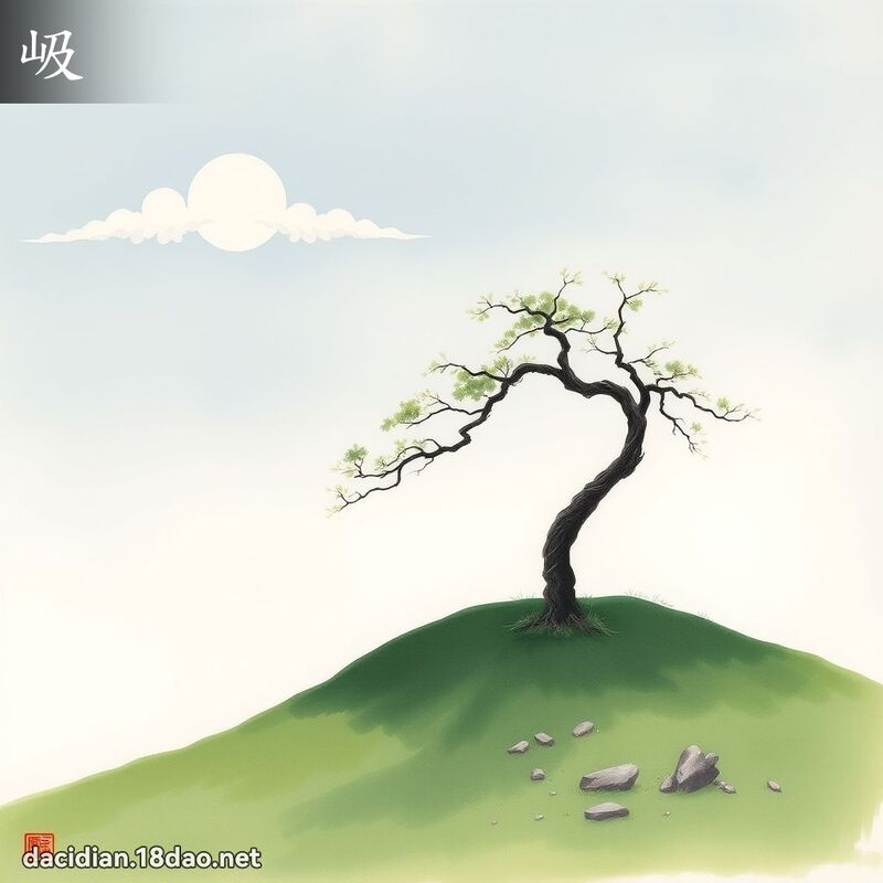 岋 - 國語大辭典配圖