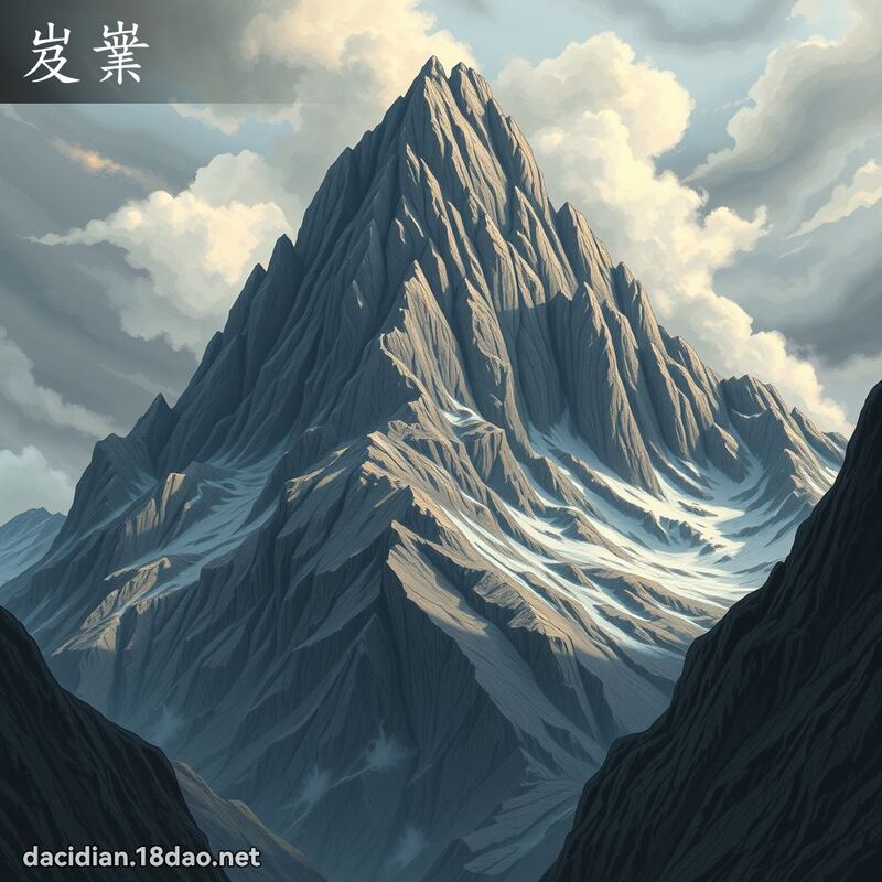岌嶪 - 國語大辭典配圖