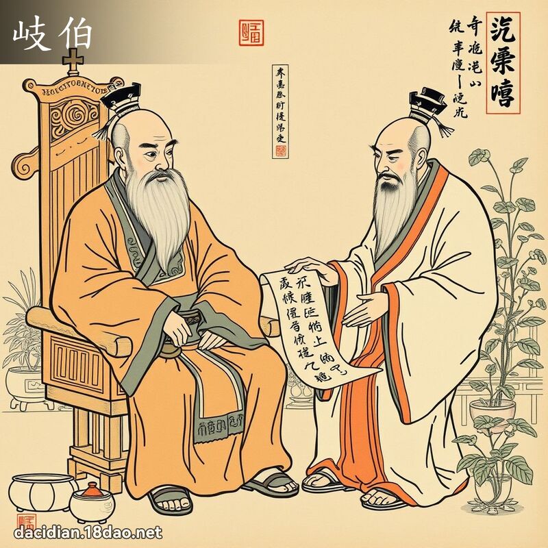 岐伯 - 國語大辭典配圖