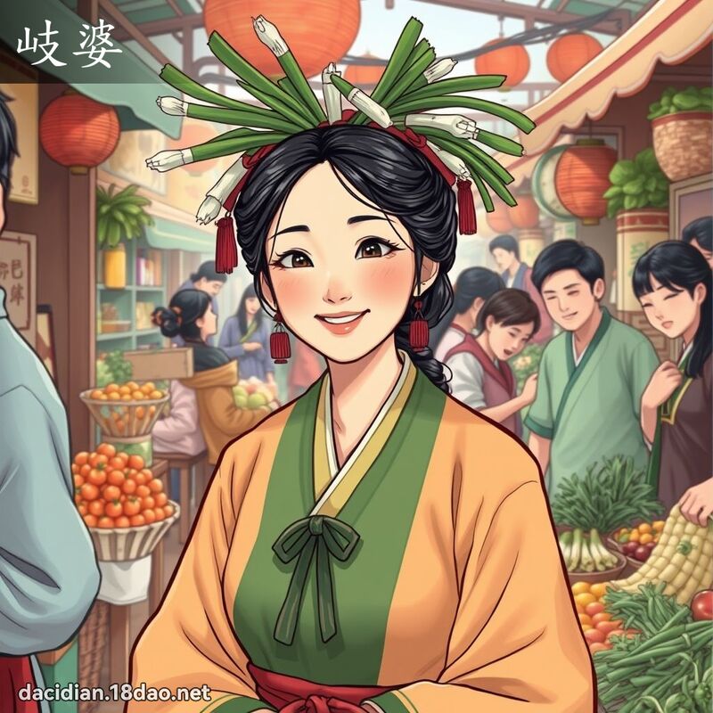 岐婆 - 國語大辭典配圖
