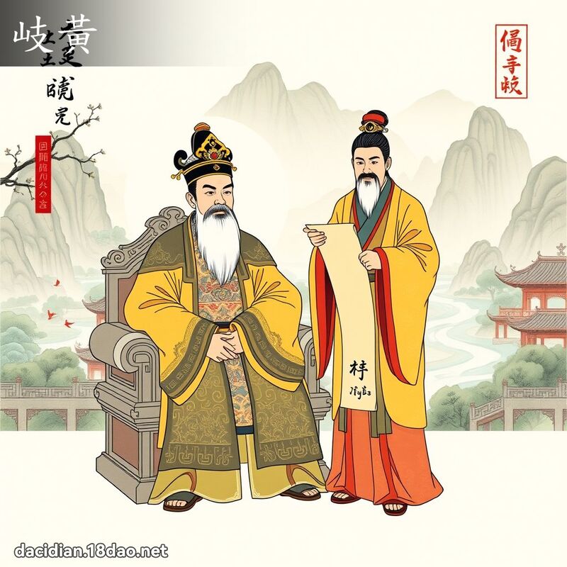 岐黃 - 國語大辭典配圖