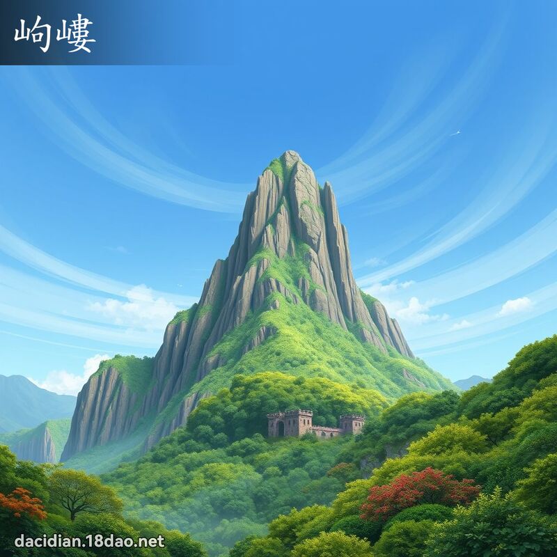 岣嶁 - 国语大辞典配图
