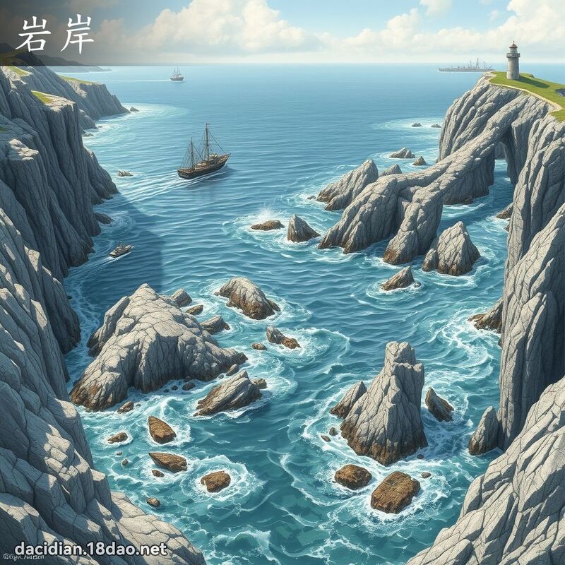 岩岸 - 国语大辞典配图