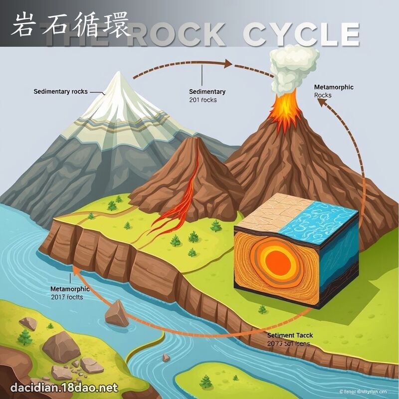 岩石循環 - 國語大辭典配圖