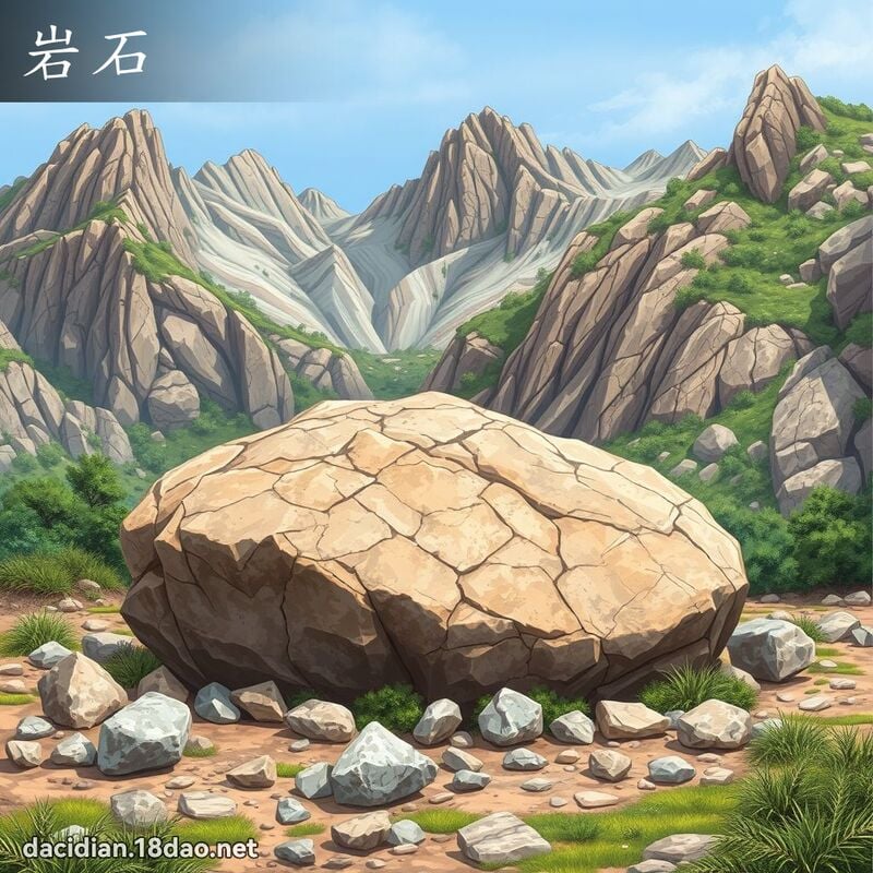 岩石 - 国语大辞典配图