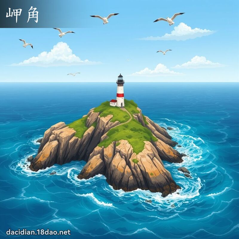 岬角 - 国语大辞典配图