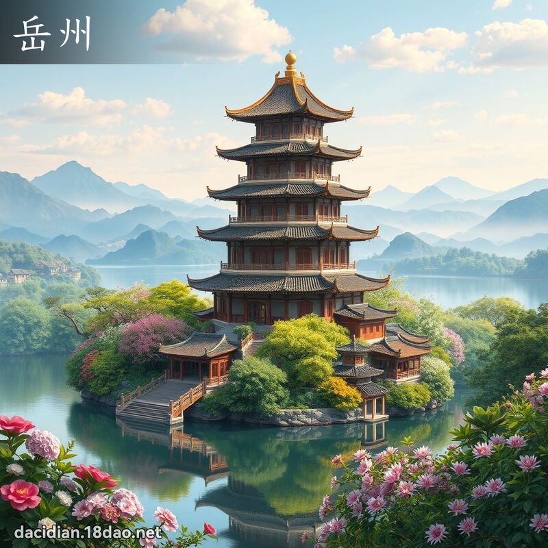 岳州 - 国语大辞典配图