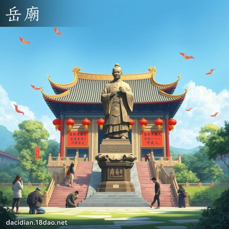 岳廟 - 國語大辭典配圖