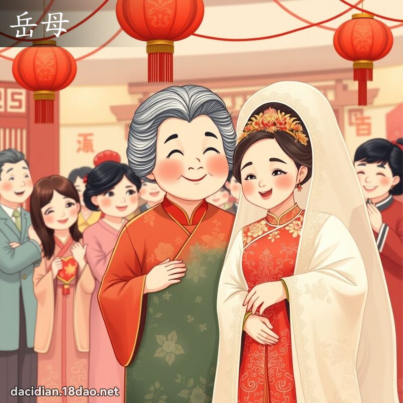 岳母 - 国语大辞典配图